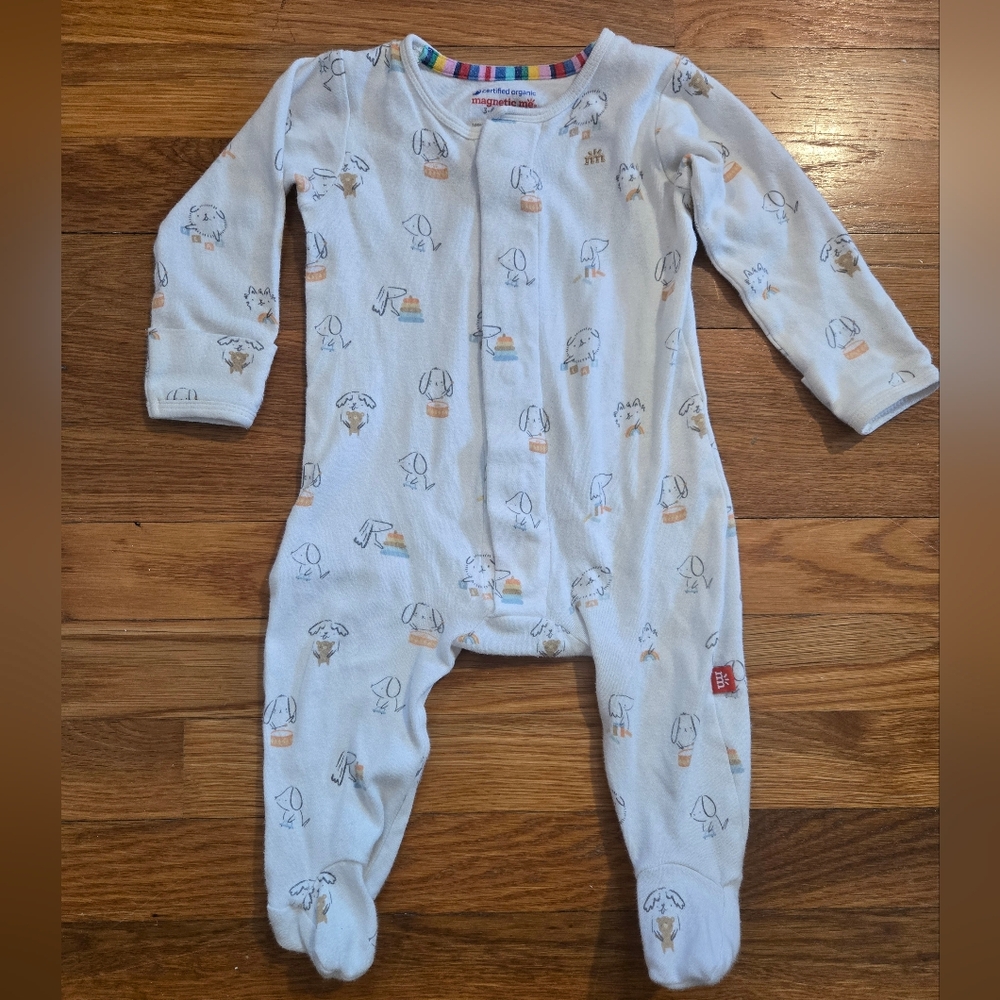 Magnetic Me Footie Pajama 3-6 Month
